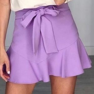 Zara: Lilac Skirt